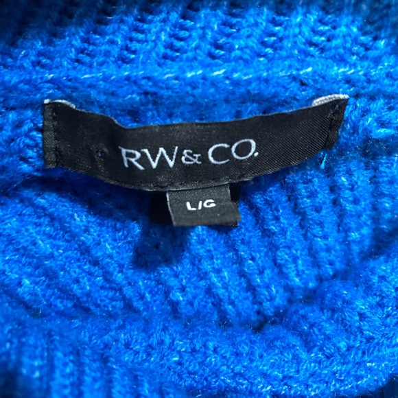 RW&CO. Cropped Cowl Neck Sweater Vest - Picture 4 of 17